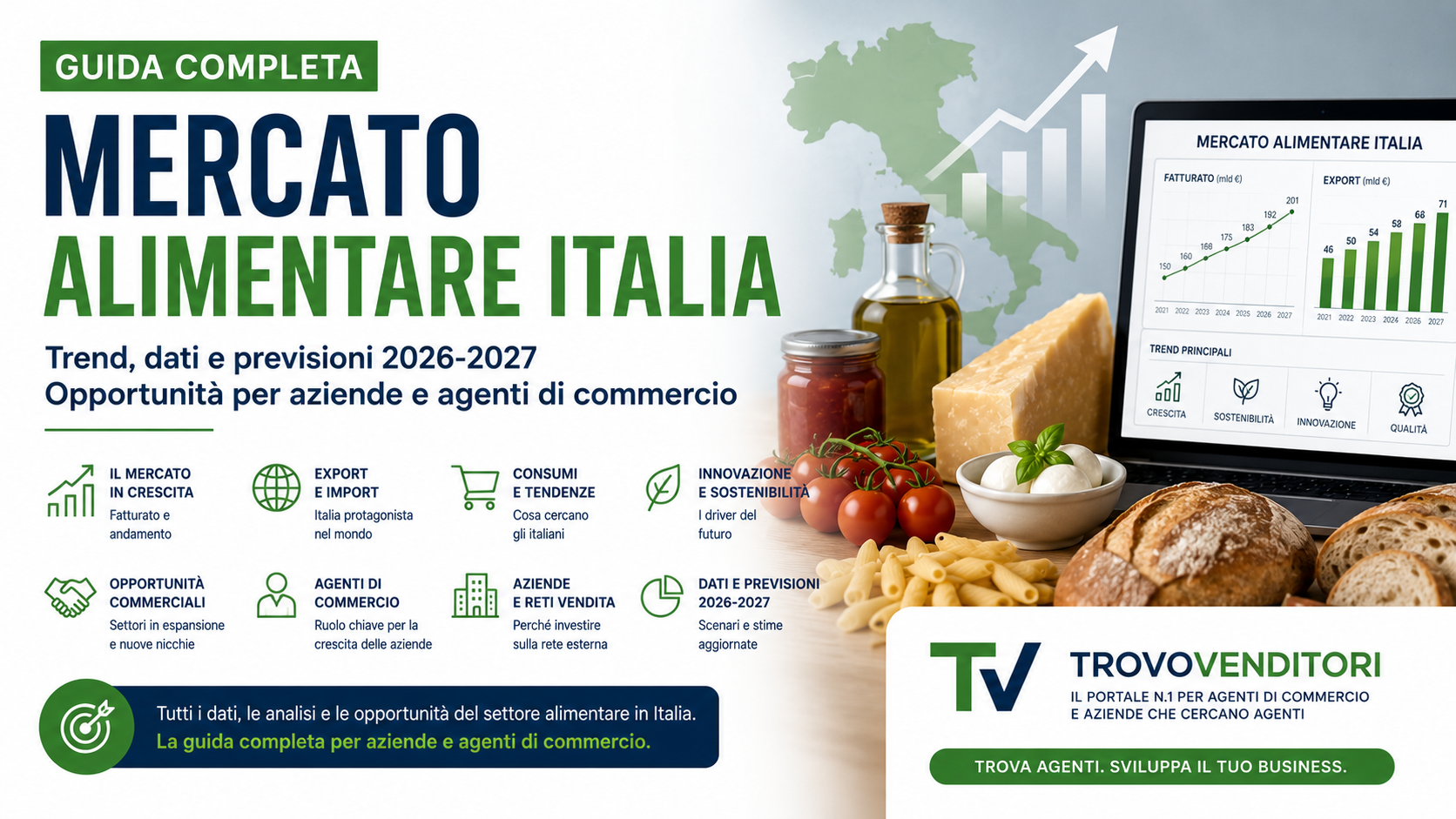 Mercato alimentare Italia: trend e previsioni 2026-2027 (copia)